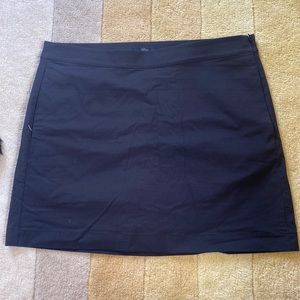 J.Crew Black Skort NWT